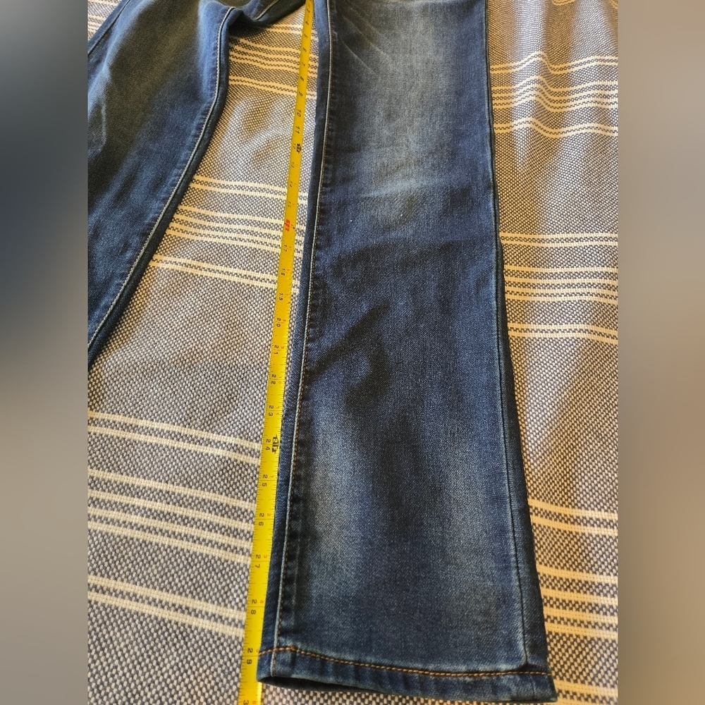 Seven For All Mankind Youth Slimmy Jean 16 Boy Adjustable Waist Soft Comfy EUC - Picture 2 of 7